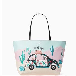 NWT kate spade “out of office tote”